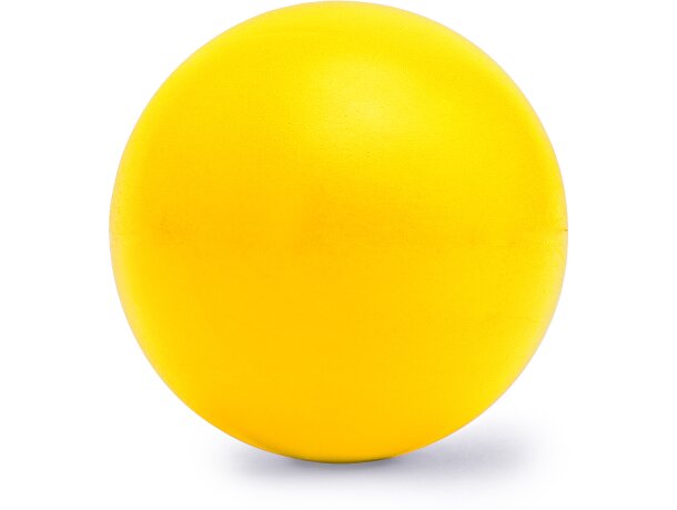 Pelota antiestrés SEYKU Amarillo detalle 7