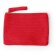 Monedero pana cremallera compacto Dake Rojo