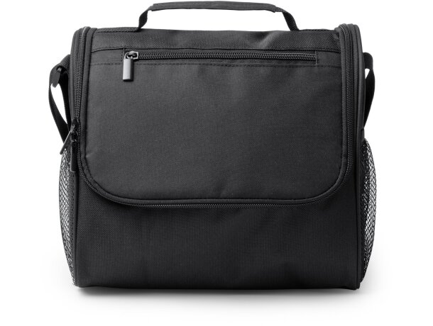 Nevera portátil Gavins con aislamiento térmico y RPET reciclado Negro vigore detalle 3