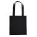 Bolsas de algodón personalizadas de asas largas reforzadas a color 105 g/m2 Negro detalle 6