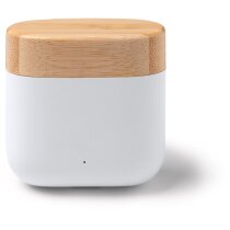 Auriculares inalámbricos Sauro bambú blanco