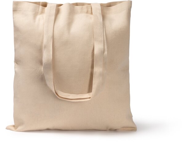 Bolsa algodón orgánico Keon natural 220 g/m² Crudo detalle 3
