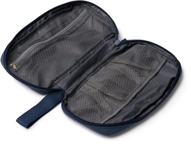 Estuche organizador Dulac con compartimentos de malla Negro detalle 3