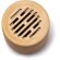 Mini altavoz bluetooth para publicidad de bambú Yamo Crudo detalle 3