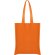 Bolsa tejido no tejido polipropileno sin fuelle 80 g/m2 Naranja detalle 20