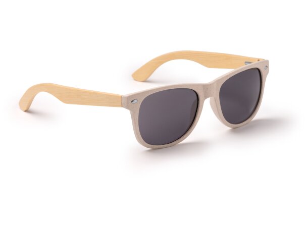 Gafas de sol fibra de trigo Bomer Crudo detalle 4