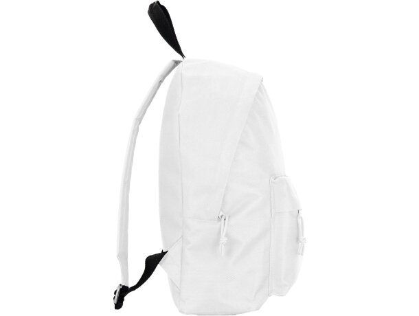 Mochilas publicitarias poliéster 600D 330 g/m2 Tucan Blanco detalle 8