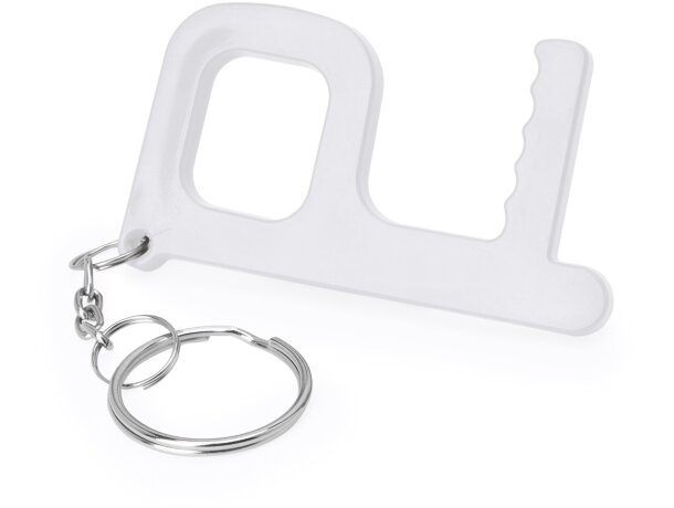 Llaveros originales anticontacto y antibacterias abs Dalton Rojo detalle 9