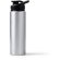 Bidón Raiden de aluminio reciclado 800ml con tapa rosca Plata