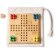 Juego de parchís Siscar en bambú con funda algodón