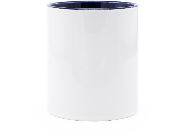 Taza sublimacion MANGO Blanco/royal detalle 12
