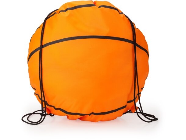 Mochila infantil diseños deportivos de poliéster 190T Milano Baloncesto detalle 3