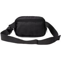 Riñonera bandolera Lulu negra en PU Leather