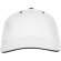 Gorras béisbol cierre velcro de algodón 260 g/m2 Panel Blanco detalle 5
