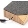 Altavoz bluetooth Yunker con carga solar y bambú natural Crudo detalle 2