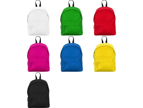 Mochilas publicitarias poliéster 600D 330 g/m2 Tucan Blanco detalle 3