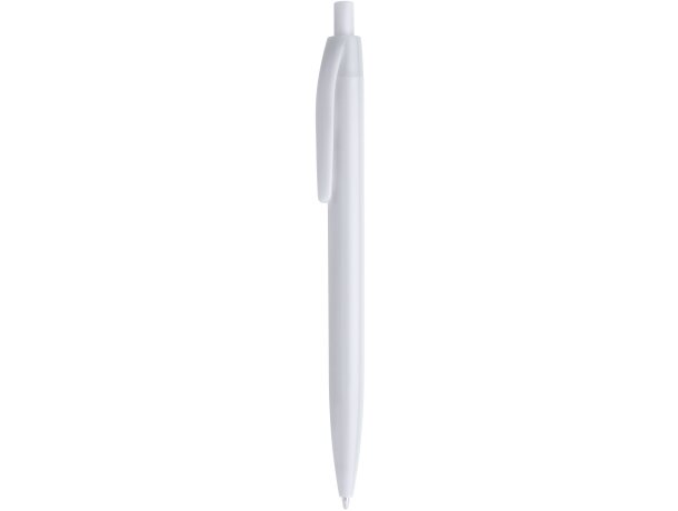 Bolígrafos con nombre para empresas con pulsador tinta 2 colores Stix Blanco detalle 6