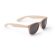 Gafas de sol con logotipo de fibra de trigo Solec Crudo detalle 2