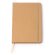 Libretas ecológicas con tapa de paja natural Bolger y 80 hojas lisas