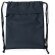 Mochila de cuerdas Empire en RPET con bolsillo frontal Marino