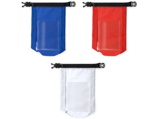 Portatodo mosquetón para transporte de Ripstop Aleta Blanco detalle 2