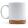 Taza cerámica Nurix con base de corcho extraíble