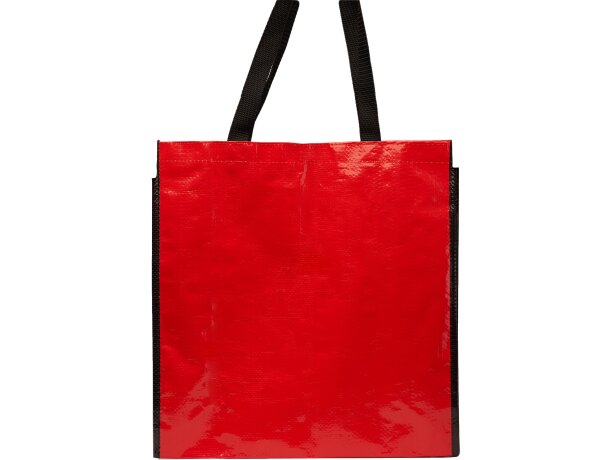 Bolsa para la compra barata polipropileno laminado brillante Coast Rojo detalle 15
