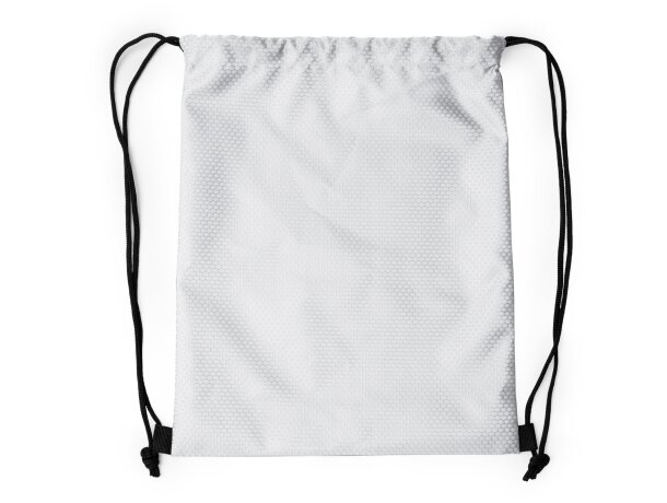 Mochila de cuerdas Creek en poliéster 600D ripstop Blanco detalle 3