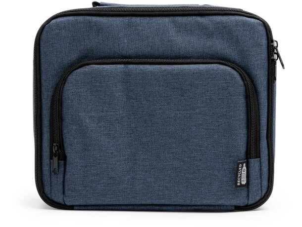 Bolsa térmica con bolsillo exterior y asa de transporte rPET Sotek Denim vigore detalle 8