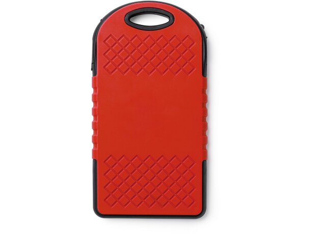 Bateria externa solar DROIDE Rojo detalle 16