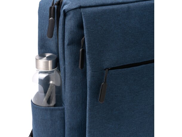 Mochila Bruson RPET con compartimento para portátil 15 pulgadas Negro detalle 4