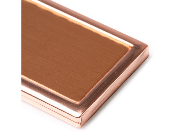 Llavero Noah rectangular metal con recubrimiento de cobre Rectangular detalle 1