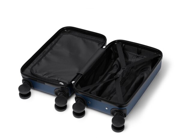 Trolley Vigo de ABS con ruedas giratorias 360° extraíbles Negro detalle 3