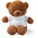 Peluche Koda con camiseta de poliéster suave