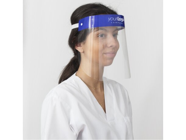 Máscara facial Cohn de PET antivaho con ajuste acolchado Blanco detalle 2