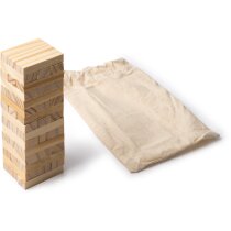 Torre Ryman madera 45 bloques bolsa algodón