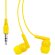 Auriculares con cable pvc Punk Amarillo