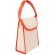 Bolsa térmica promocional con detalles de color y solapa en papel laminado 130 g/m2 Serreta Amarillo detalle 3