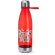 Botella de vidrio personalizadas con base de acero inoxidable y asa de transporte unisex acabado as transparente Eddo Transparente detalle 3