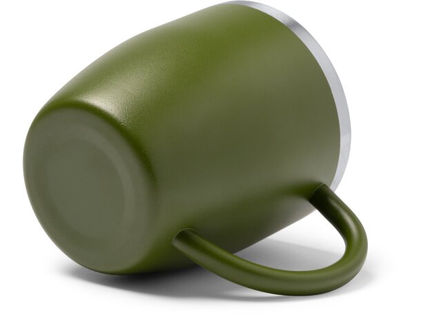 Taza térmica Bany 300ml acero inoxidable doble pared Blanco detalle 2