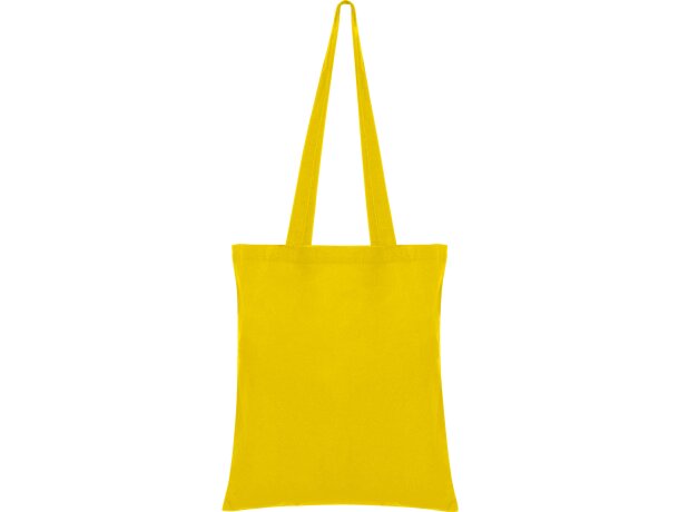 Bolsa de algodón con logo de variados colores 140 g/m2 Mountain Amarillo detalle 15