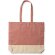 Bolsa algodón asas largas reforzadas reciclado 120 g/m2 Inca Rojo