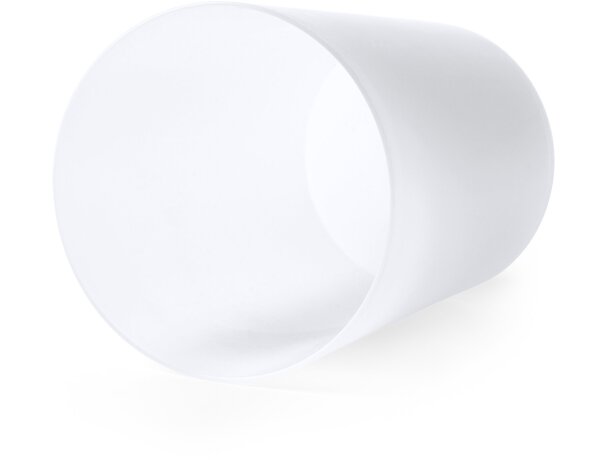 Vaso Vagen transparente reutilizable con acabado translúcido Transparente detalle 1