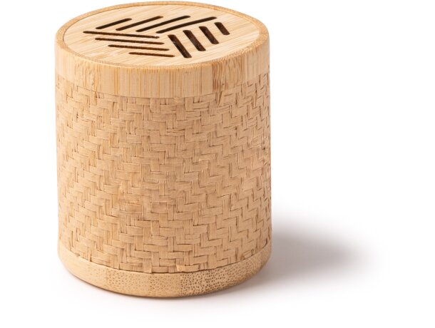 Altavoces con detalles en madera Trigox Crudo detalle 4