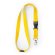 Lanyard colores variados de poliéster Guest Amarillo