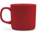 Taza cerámica Molis 300ml acabado mate Rojo