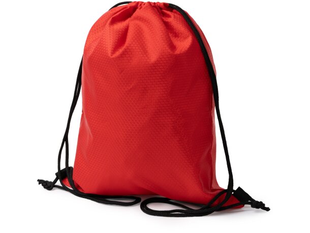 Mochila de cuerdas Creek en poliéster 600D ripstop Blanco detalle 3