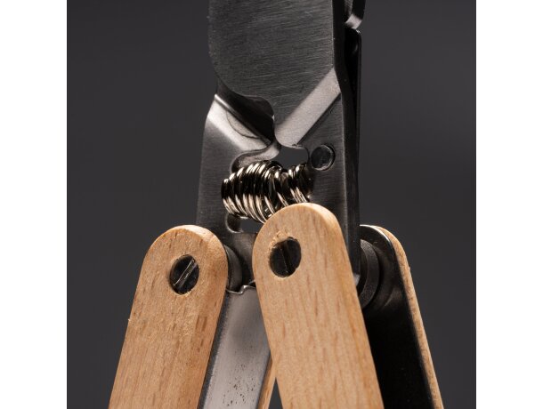 Multiherramientas Felos Natural con mango de madera Crudo detalle 2