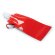 Bidón plegable Zipi 400ml PET con mosquetón de aluminio Blanco detalle 4