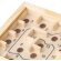 Juego de habilidad Minos en madera natural con laberinto Crudo detalle 2